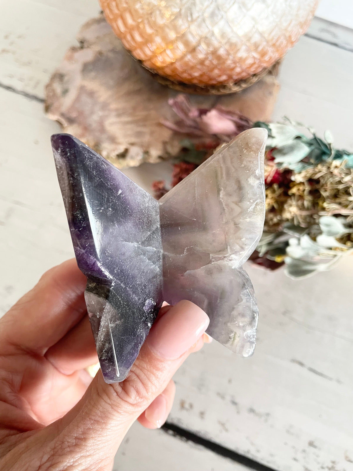 Butterfly ~ Chevron Dream Amethyst