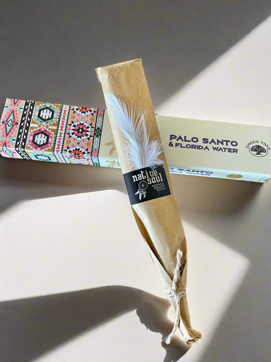 Native Soul Incense ~ Palo Santo & Florida Water