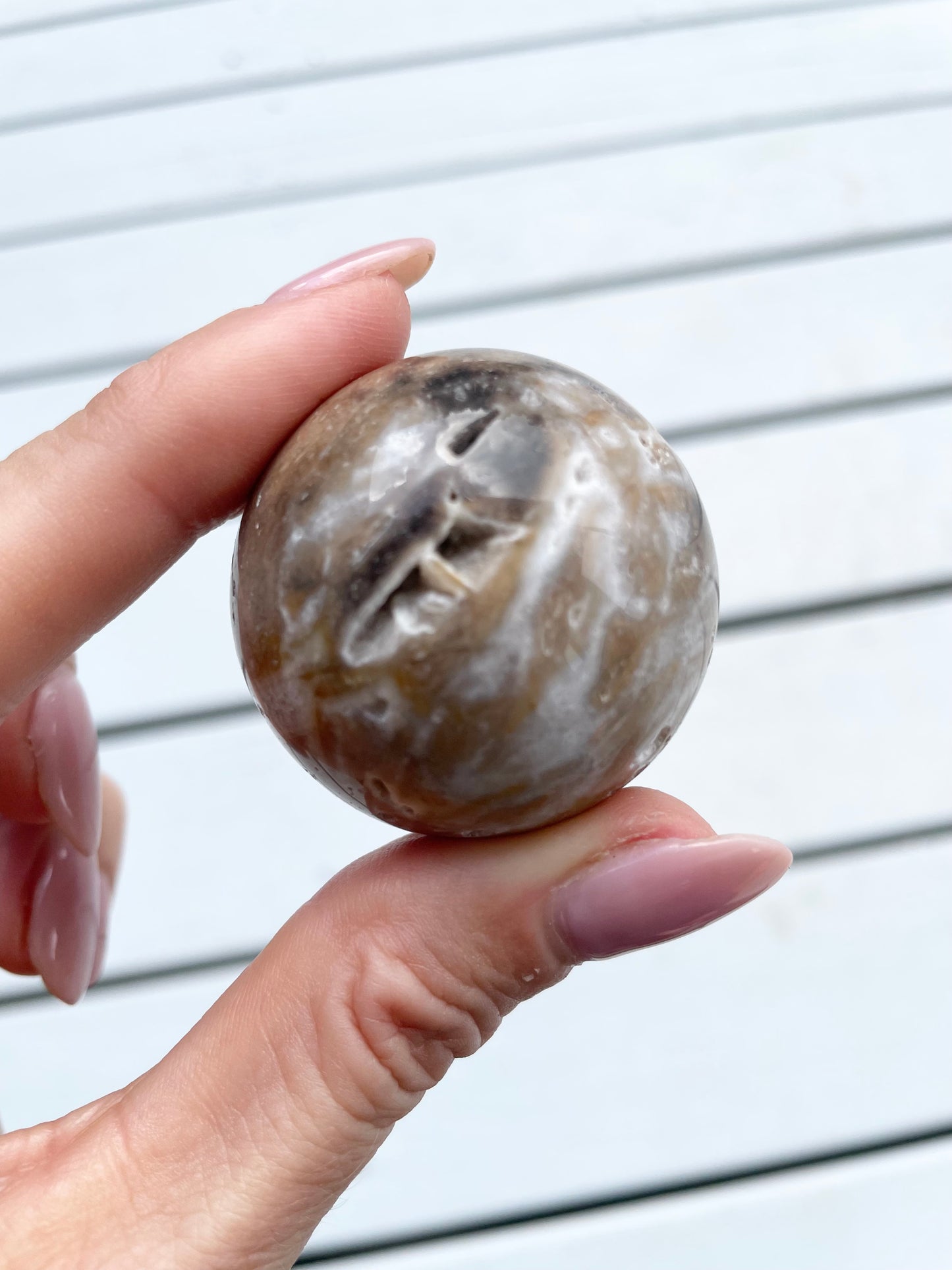 Sphalerite Sphere includes holder