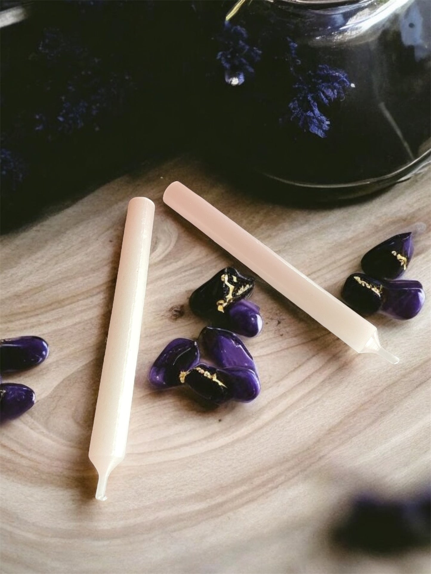 Wish/Manifest Candle Pastel Pink - Love and Romance