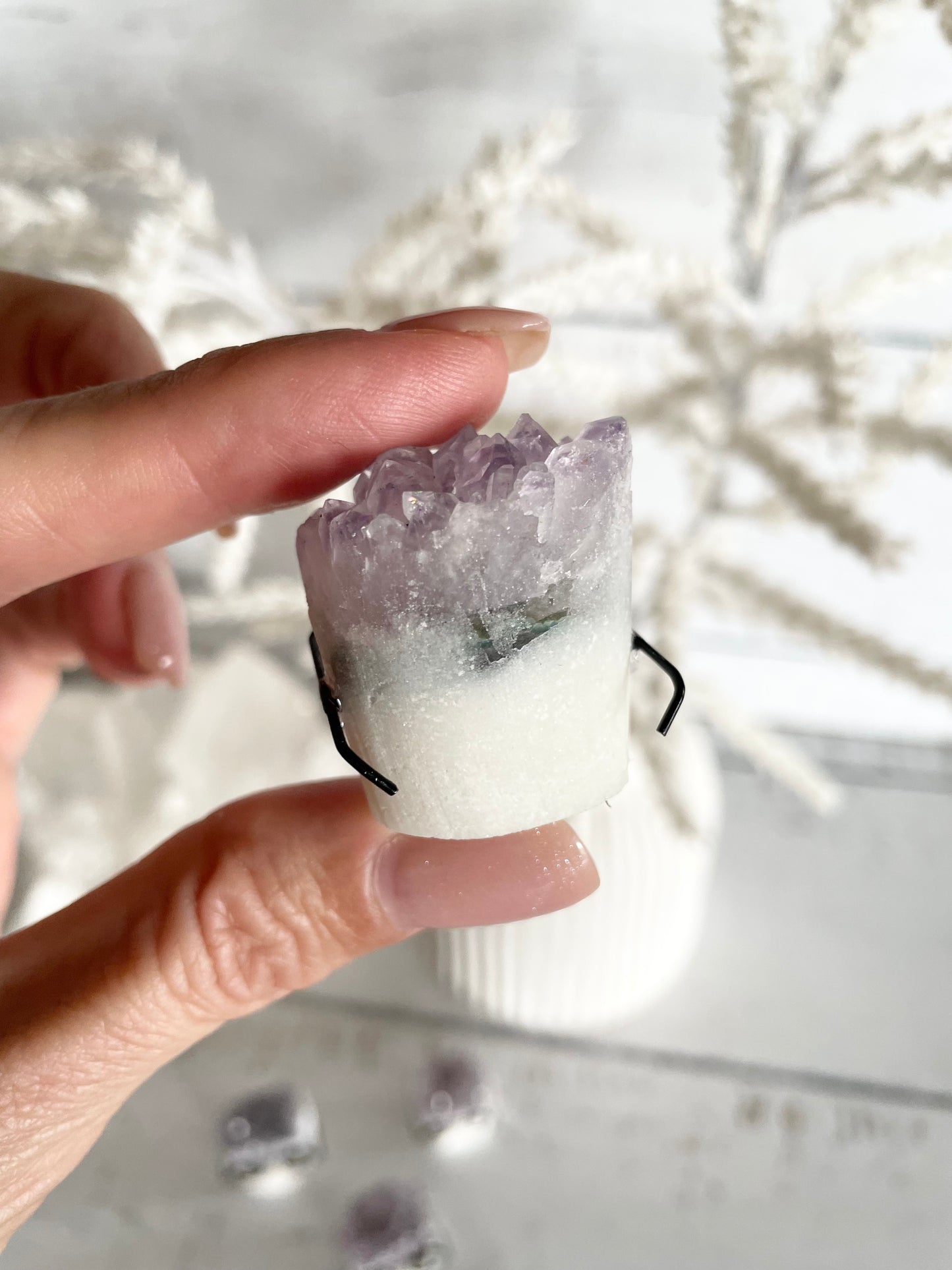 Boggle Eyed Bill Amethyst Cluster Friend