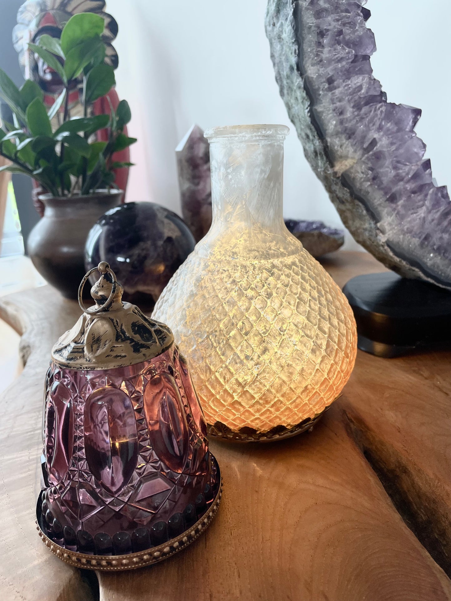 Antique Champagne - Vintage LED Lamp