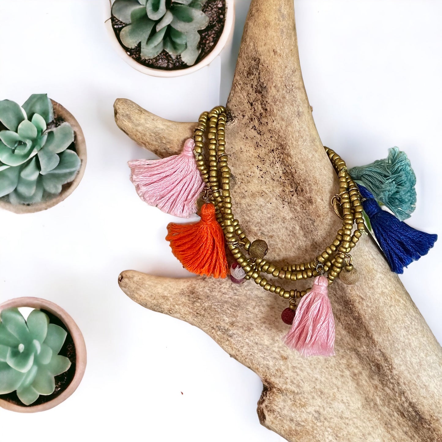 Brass Stacker ~ Fair Trade Kapada Collection