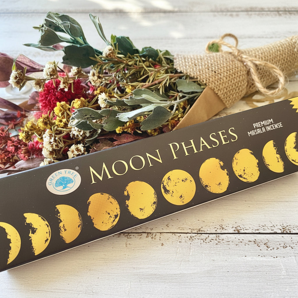 Incense Green Tree ~ Moon Phases