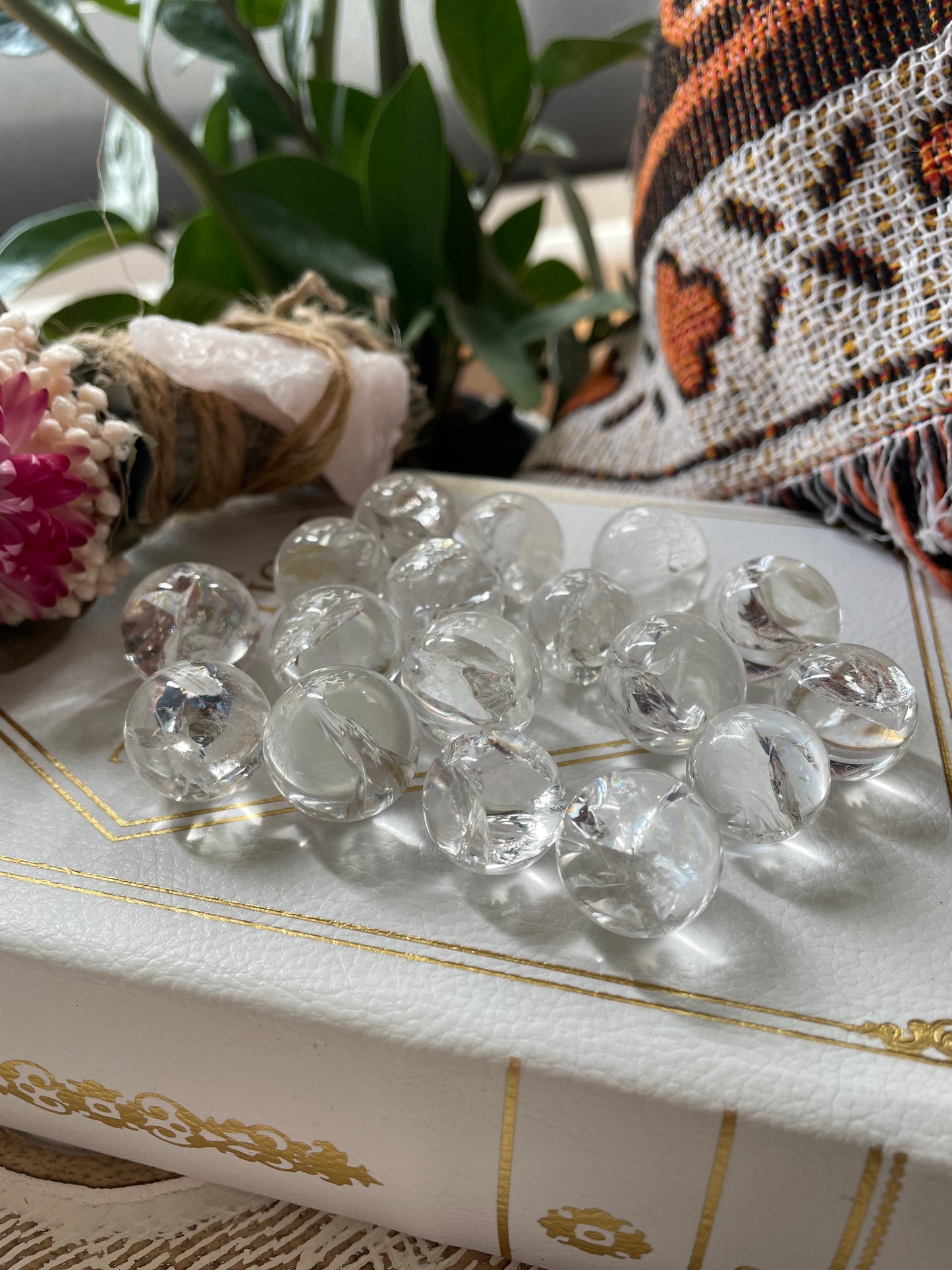 Mini Clear Quartz Sphere