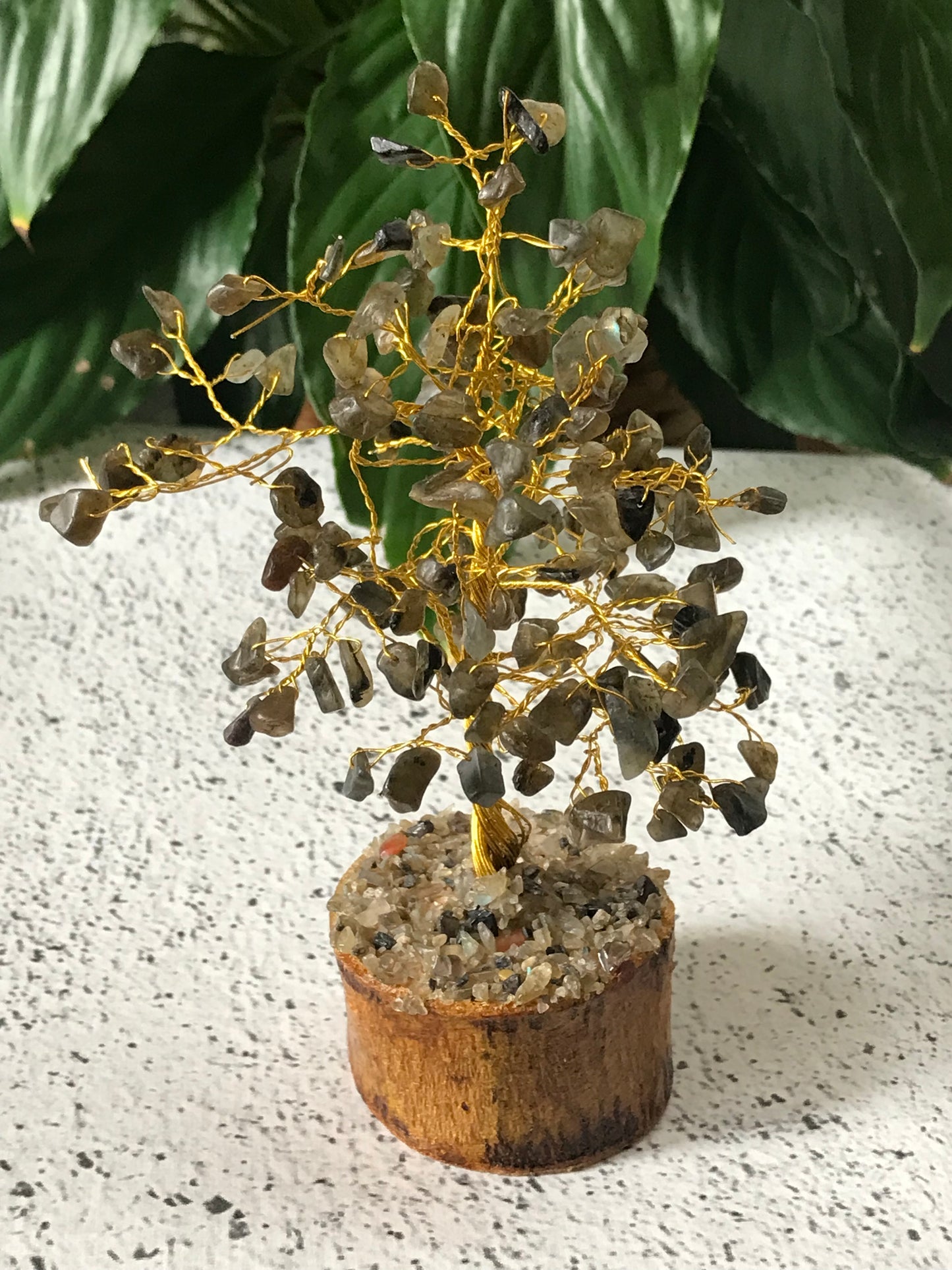 Intuitively Chosen Gem Tree ~ Labradorite
