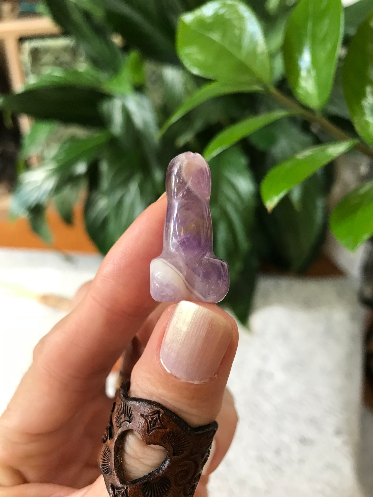 Pecker ~ Chevron Dream Amethyst