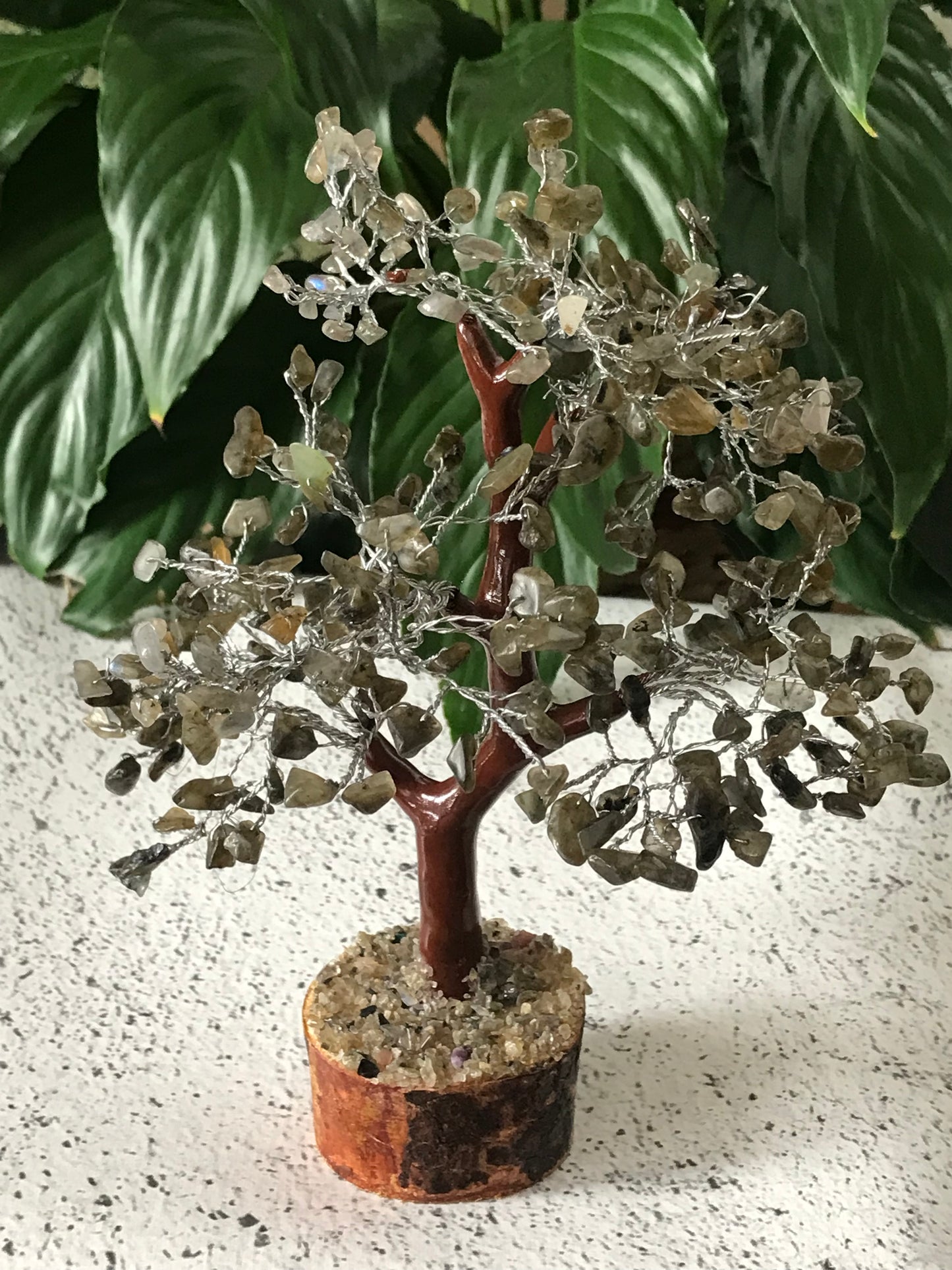 Intuitively Chosen Gem Tree ~ Labradorite