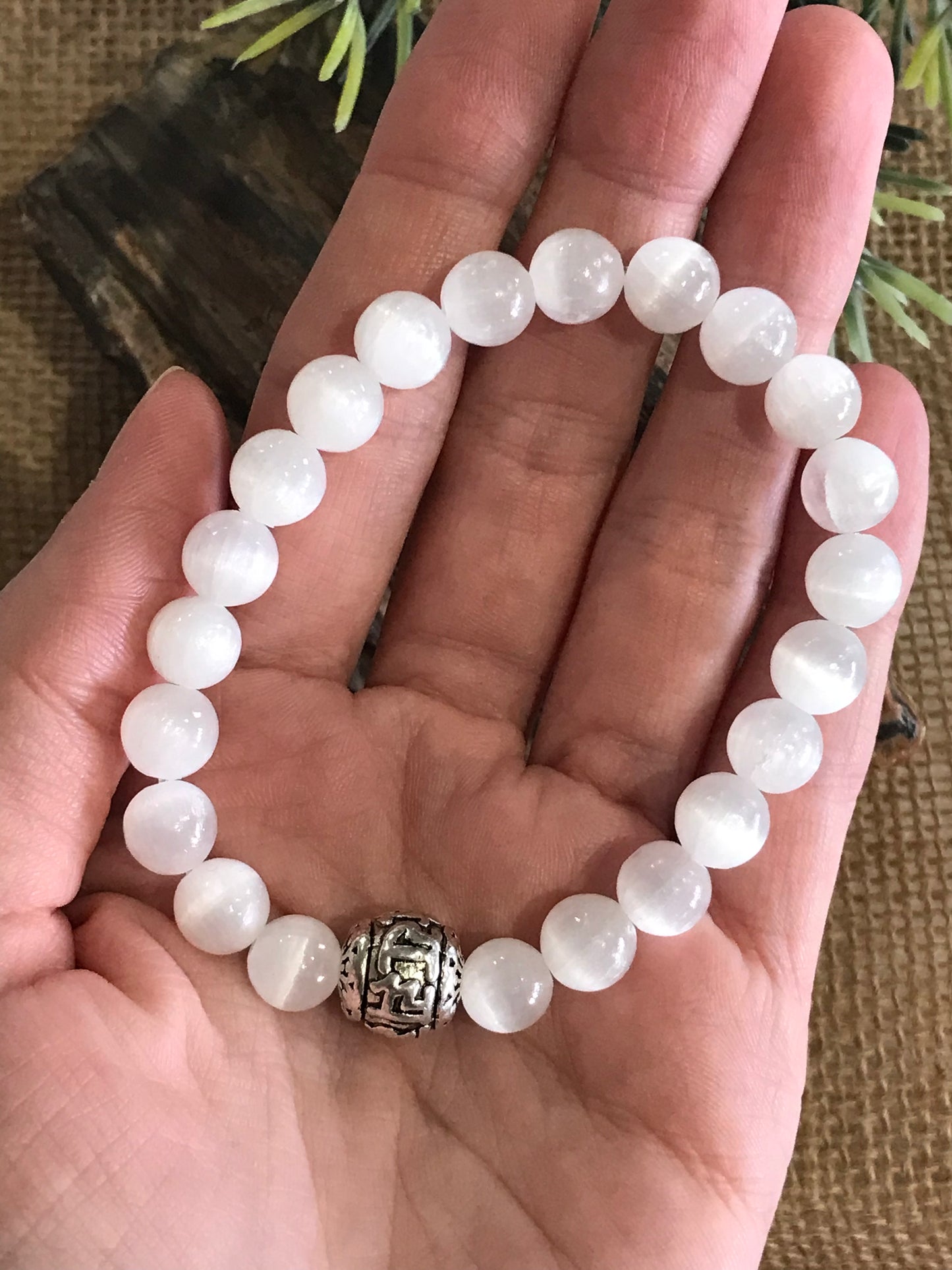 Selenite ANGELIC Healing Bracelet ©️