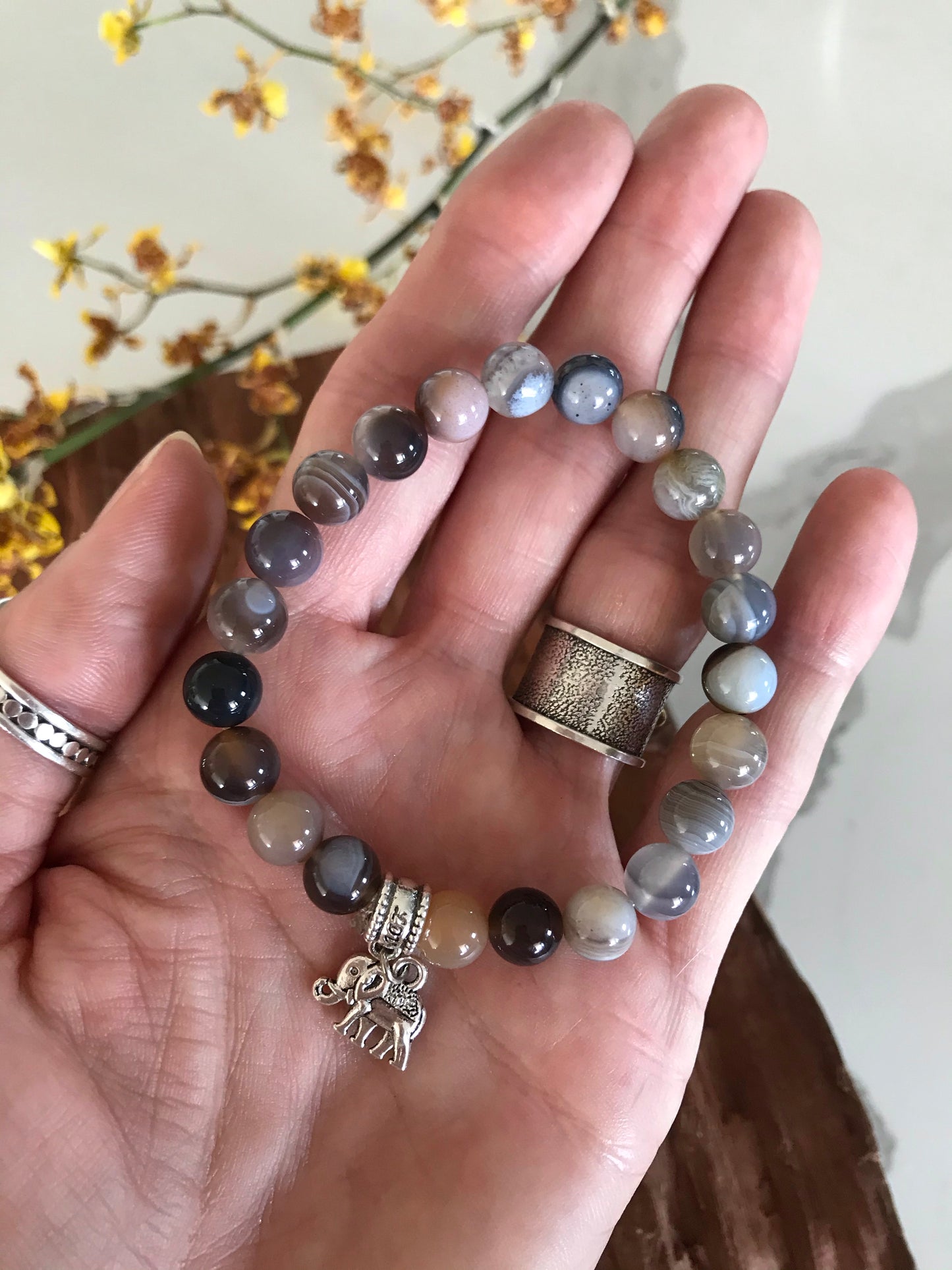 Botswana Agate Healing Bracelet