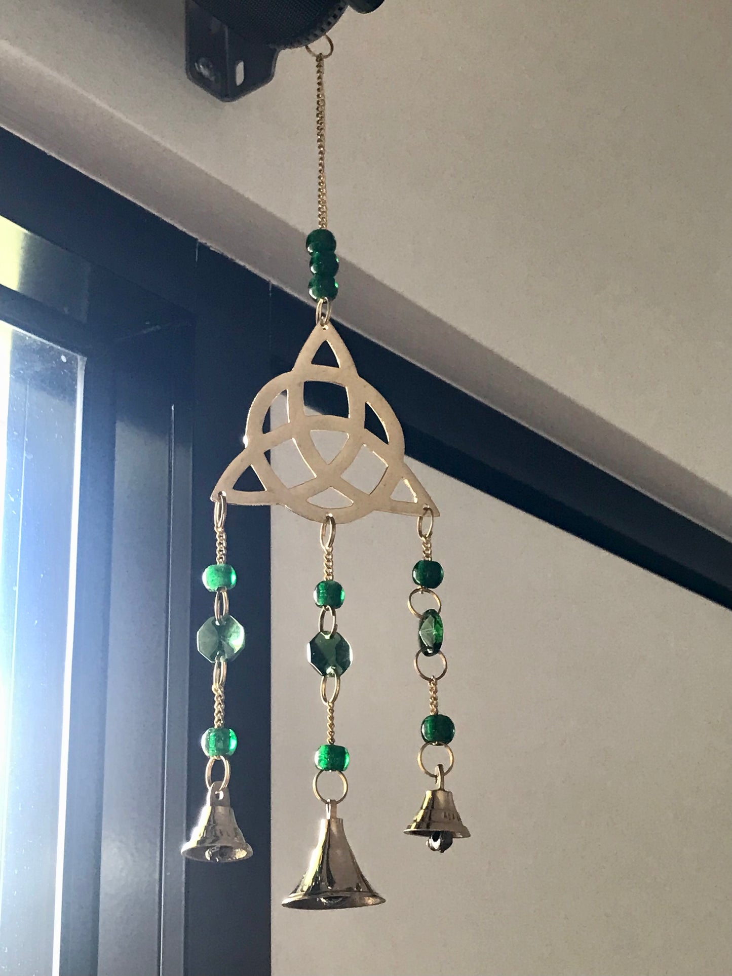 Brass Bells ~ Triquetra Good Luck