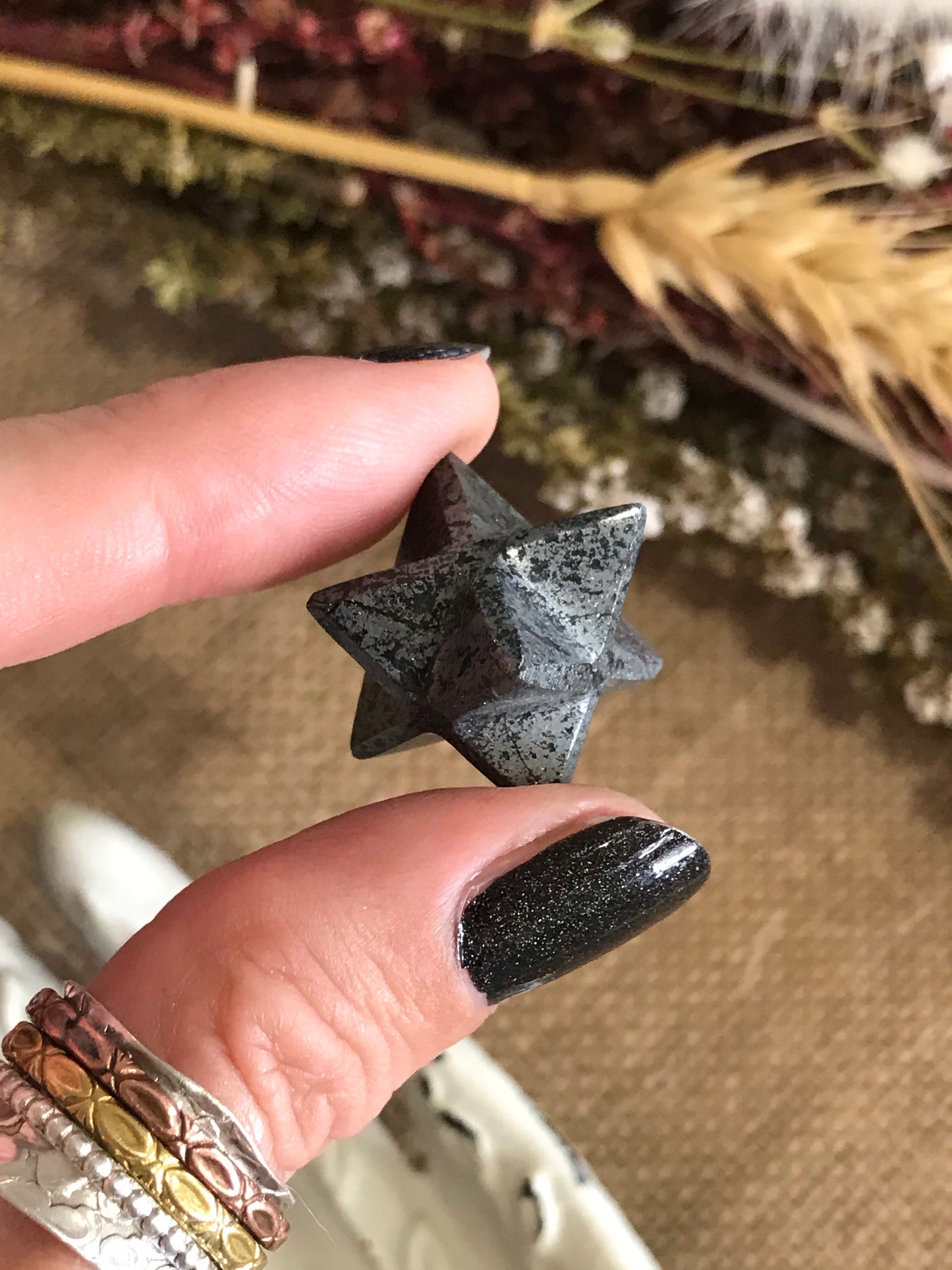 Merkaba ~ Hematite