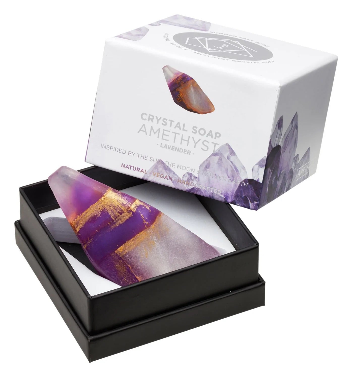 Summer Salt Body Soap ~ Crystal Amethyst