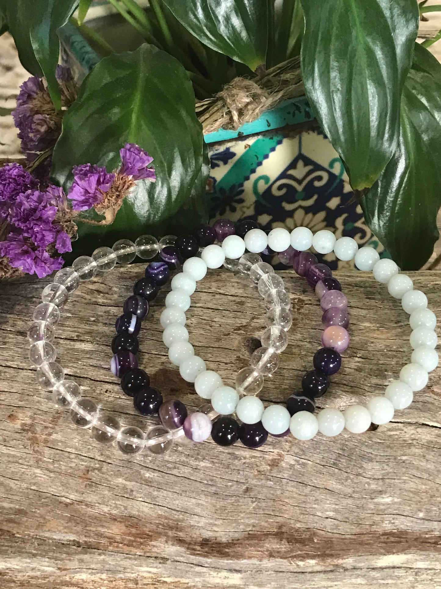 COLLECTION Trio ~ GOOD LUCK Healing Bracelet Collection Set of 3©️