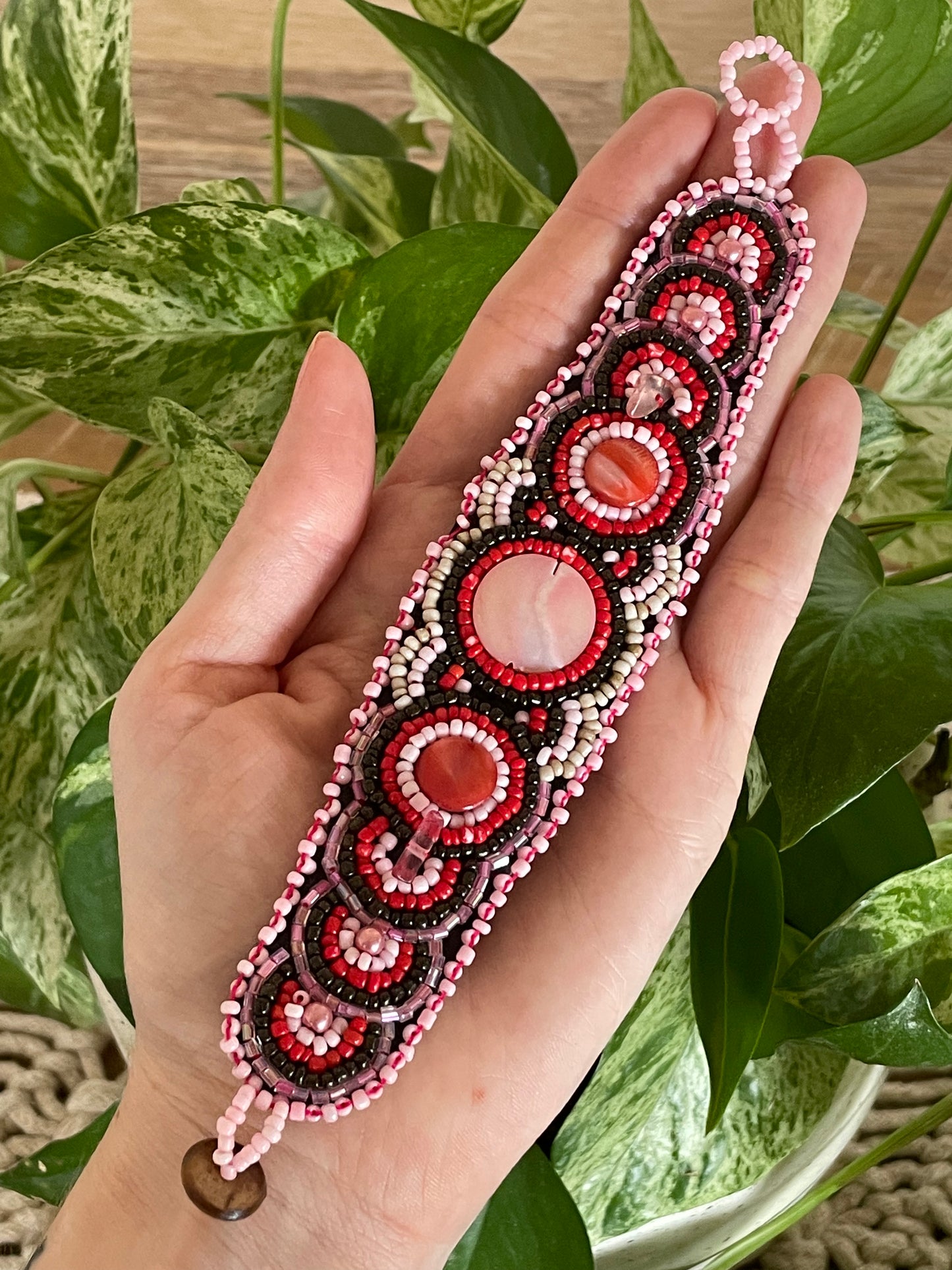 Beaded Bracelet ~ Romance