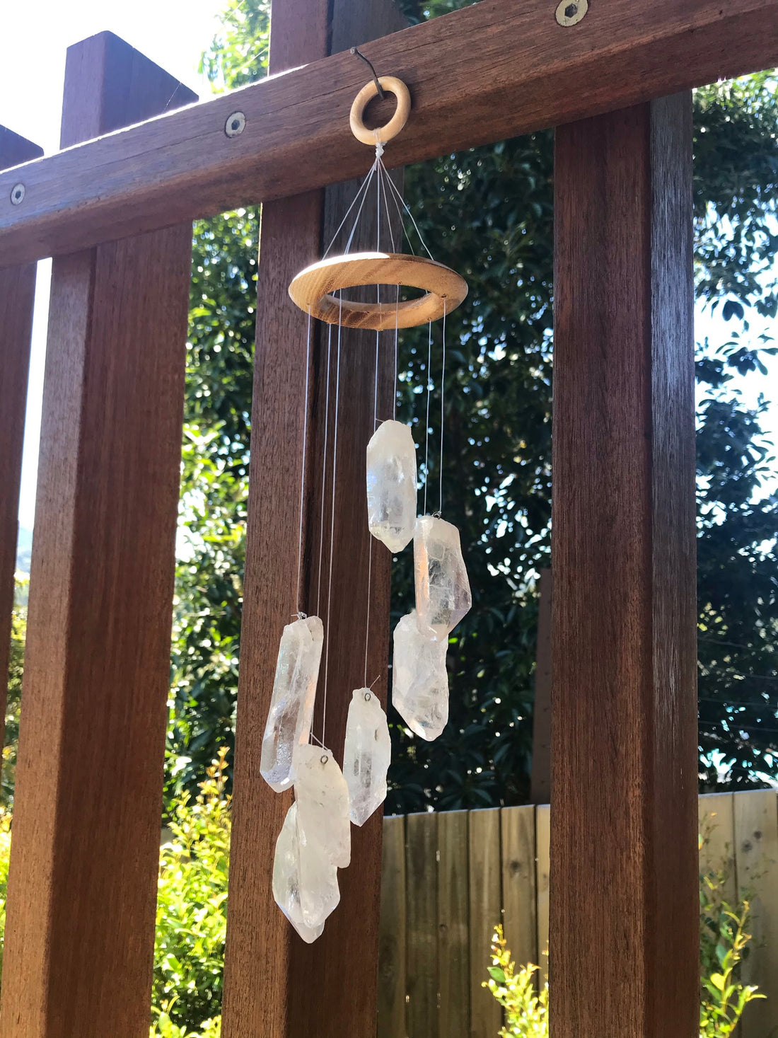 Crystal Chimes ~ Clear Quartz