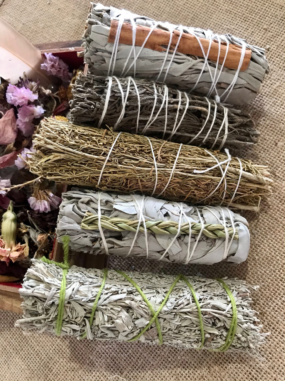 So many Sage Smudge Sticks ~ Here’s what each does!