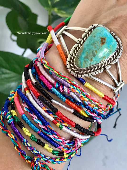 Make a Wish ~ Friendship macrame bracelets