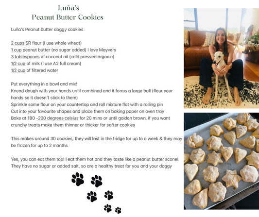 Luña’s Peanut Butter Cookies