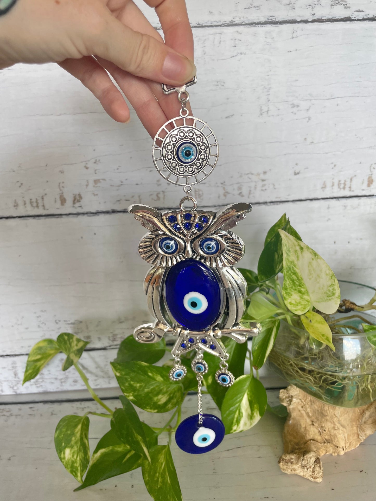 Evil Eye & Spirit Owl ~ Protection & Magick Talisman