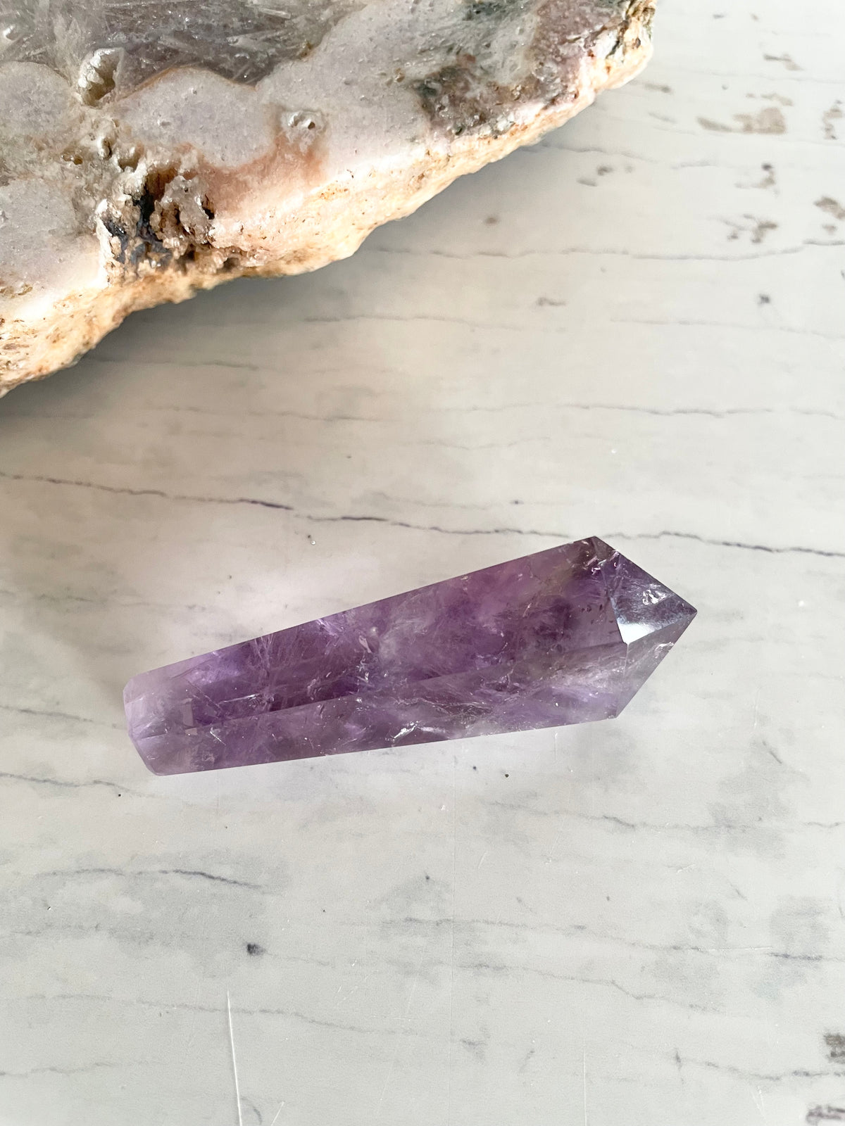 Amethyst Torch/Point