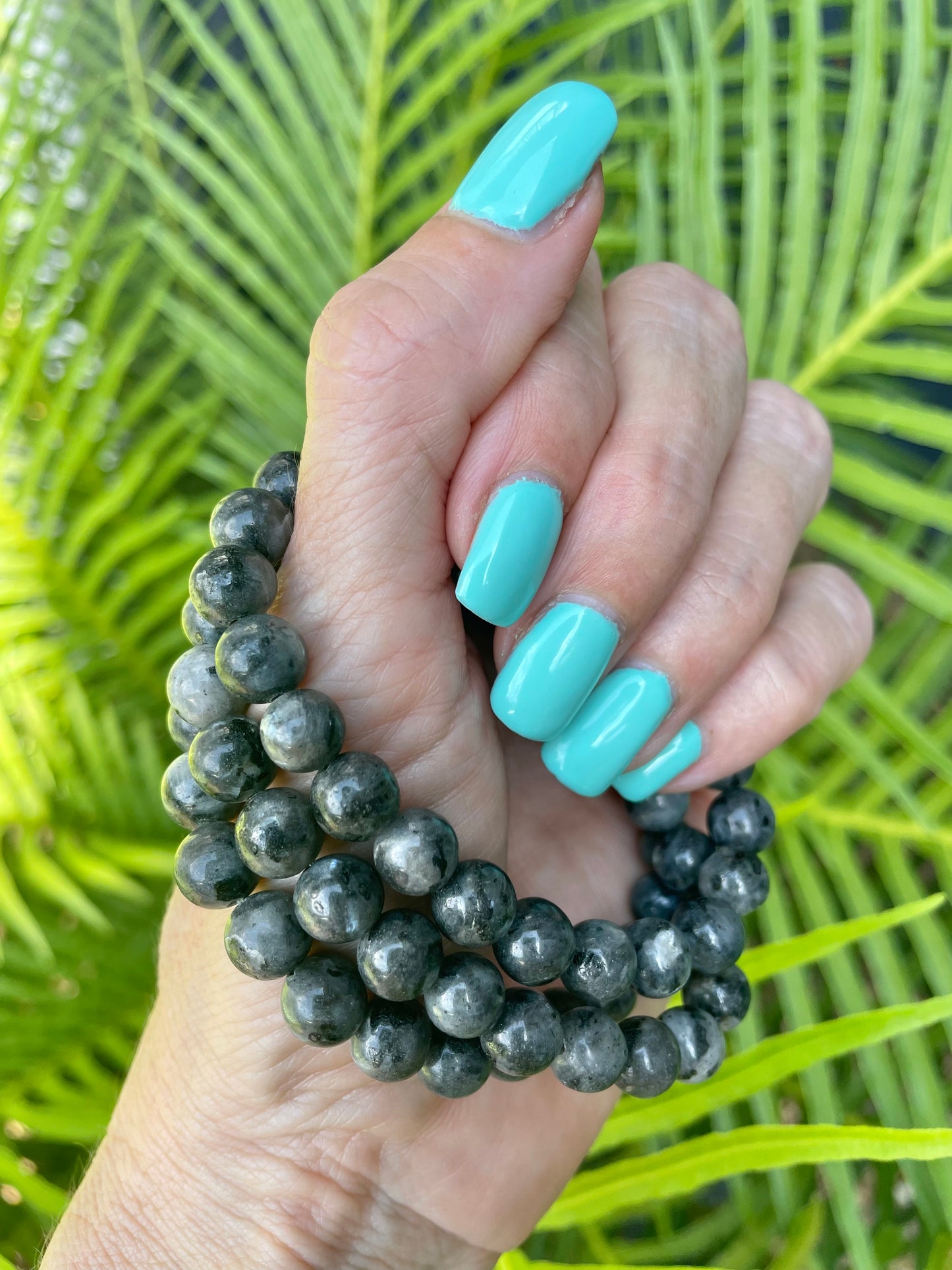 Black Moonstone /Labradorite MOON MAGICK Healing Bracelet ©️