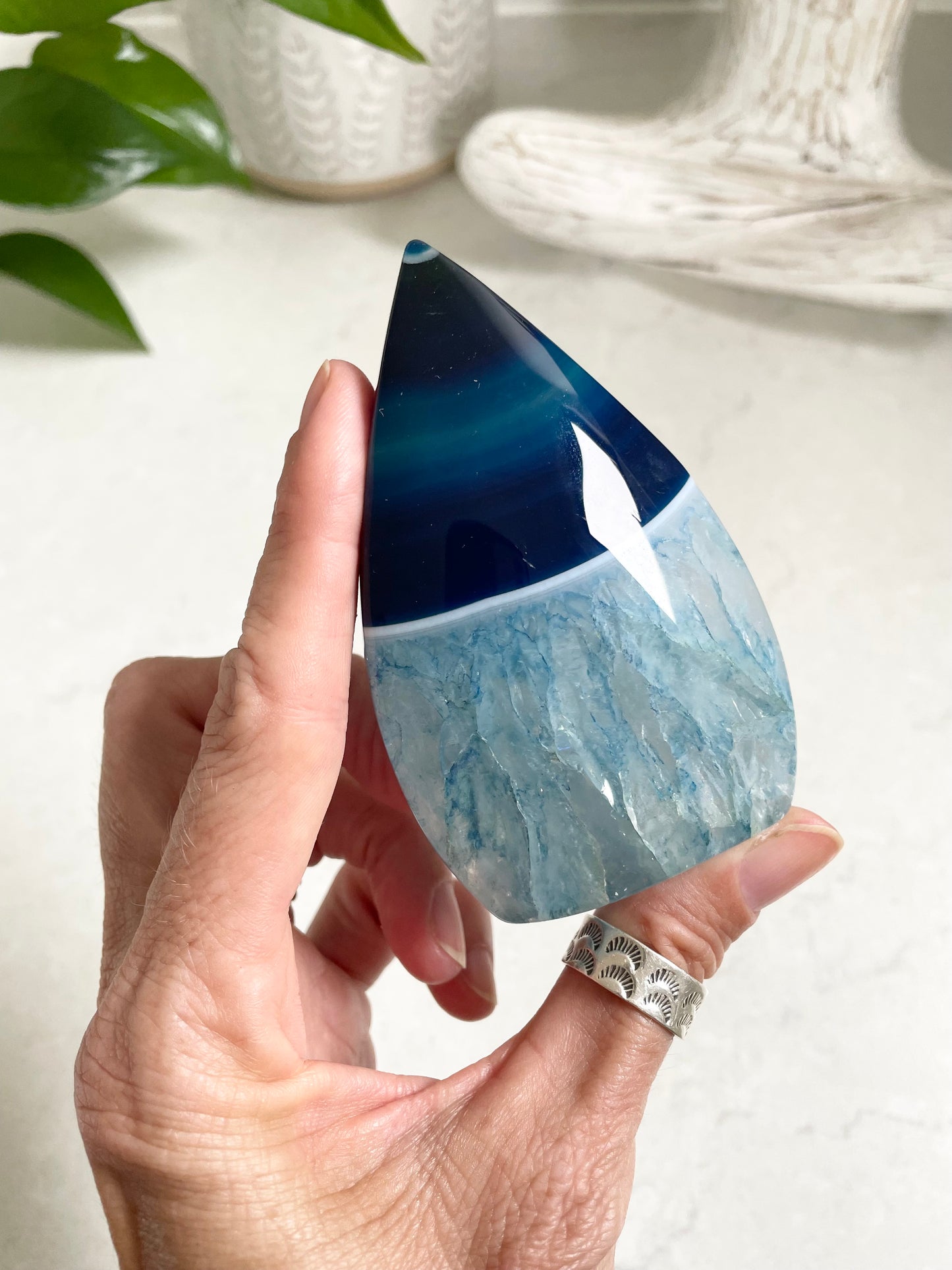 Blue Agate Dome