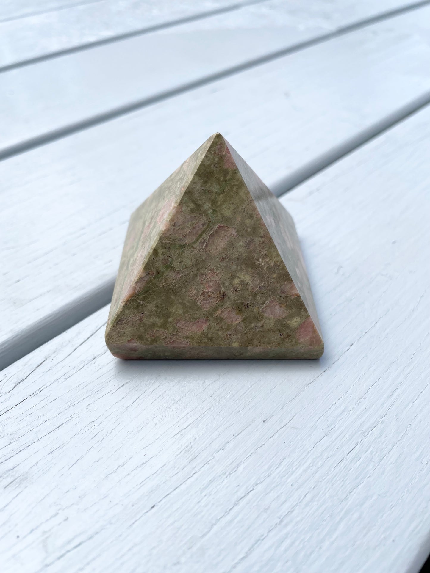 Unakite Pyramid