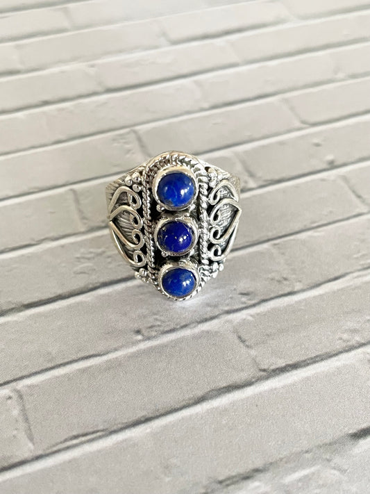 Lapis Lazuli Ring ~ size 8