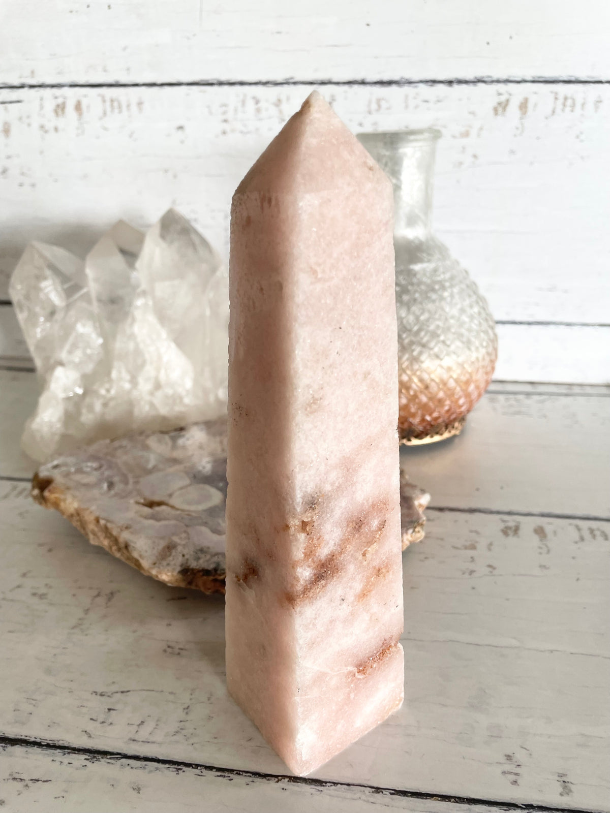 Pink Amethyst Obelisk