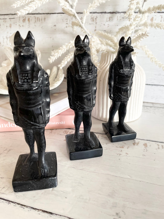 Black Obsidian Anubis