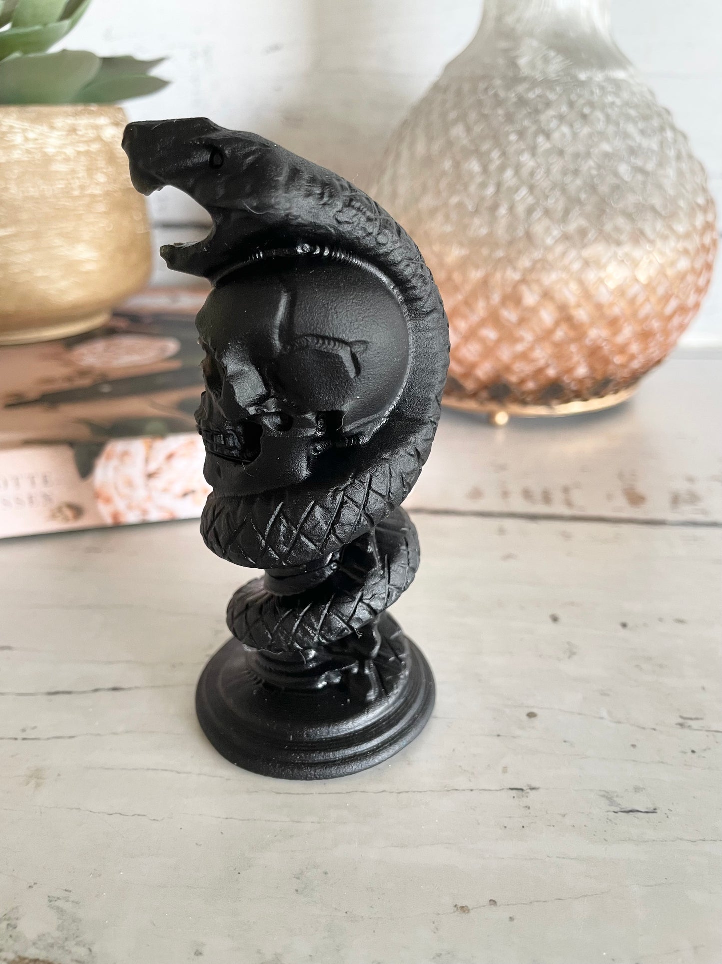 Black Obsidian Serpent Totem