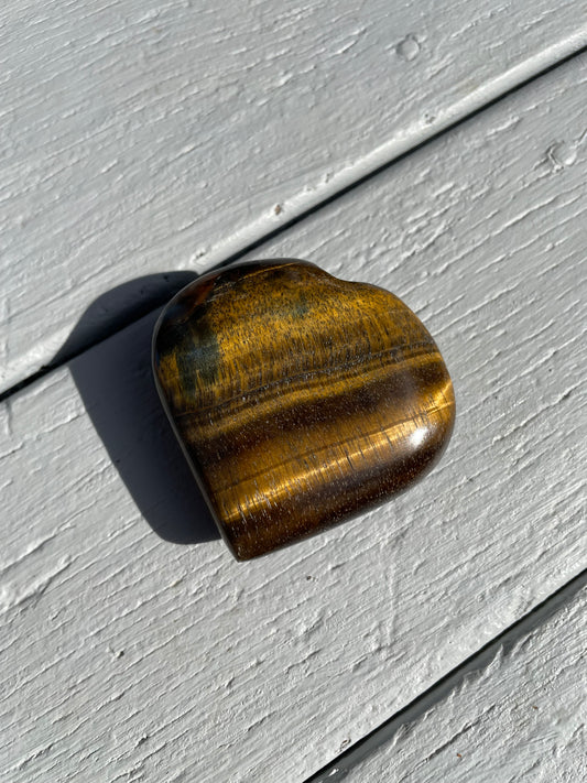 Tigers Eye Heart