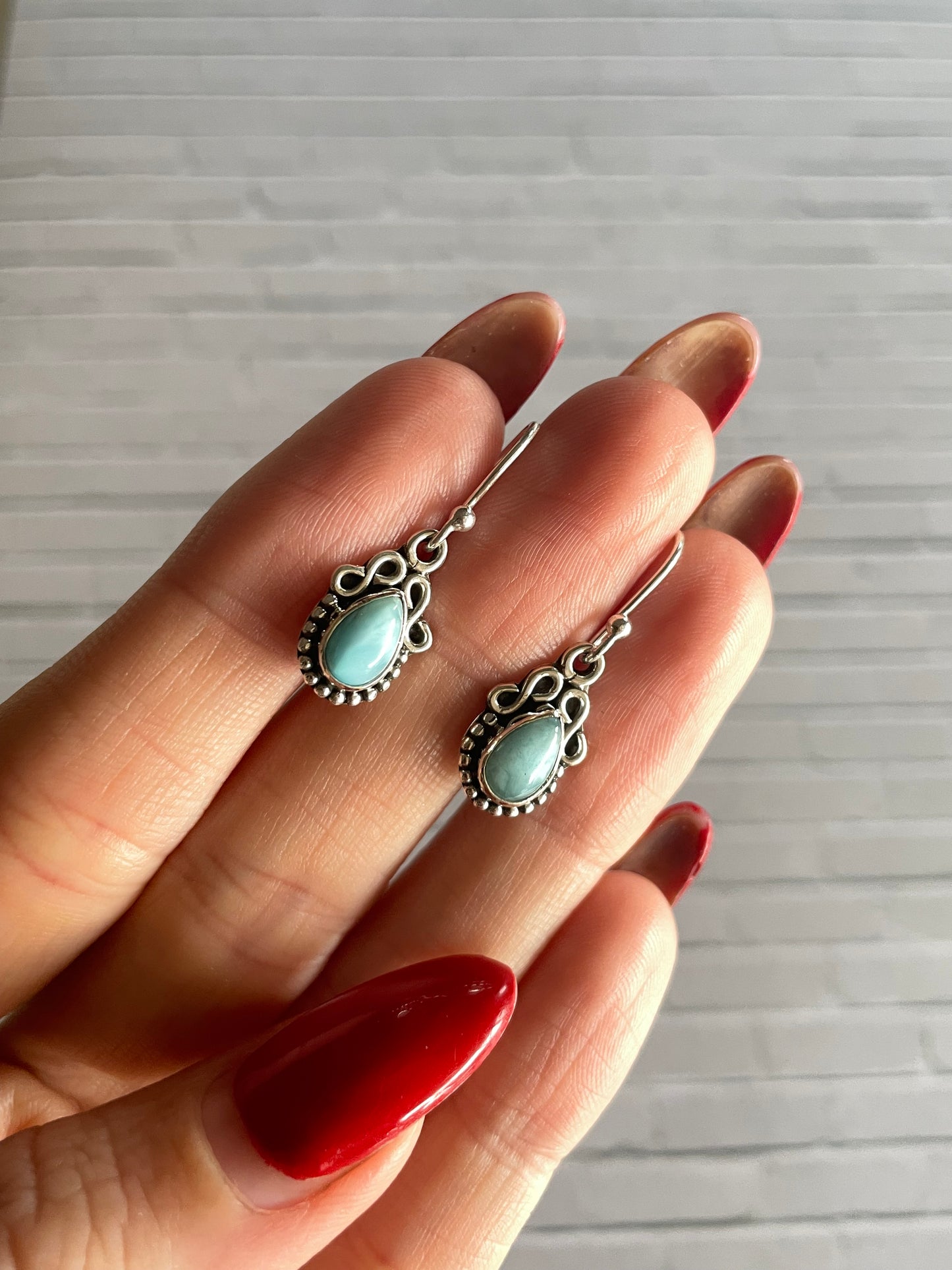 Larimar Dangles