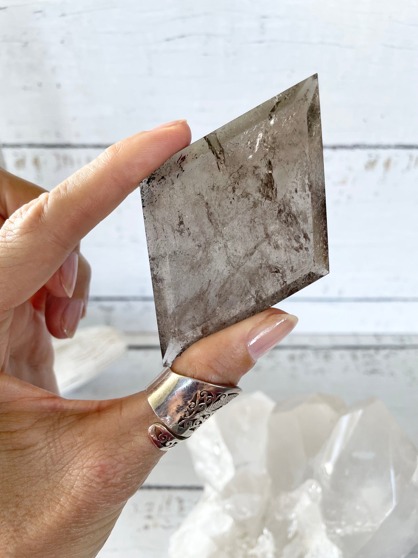 Smoky Quartz Diamond ~ 1