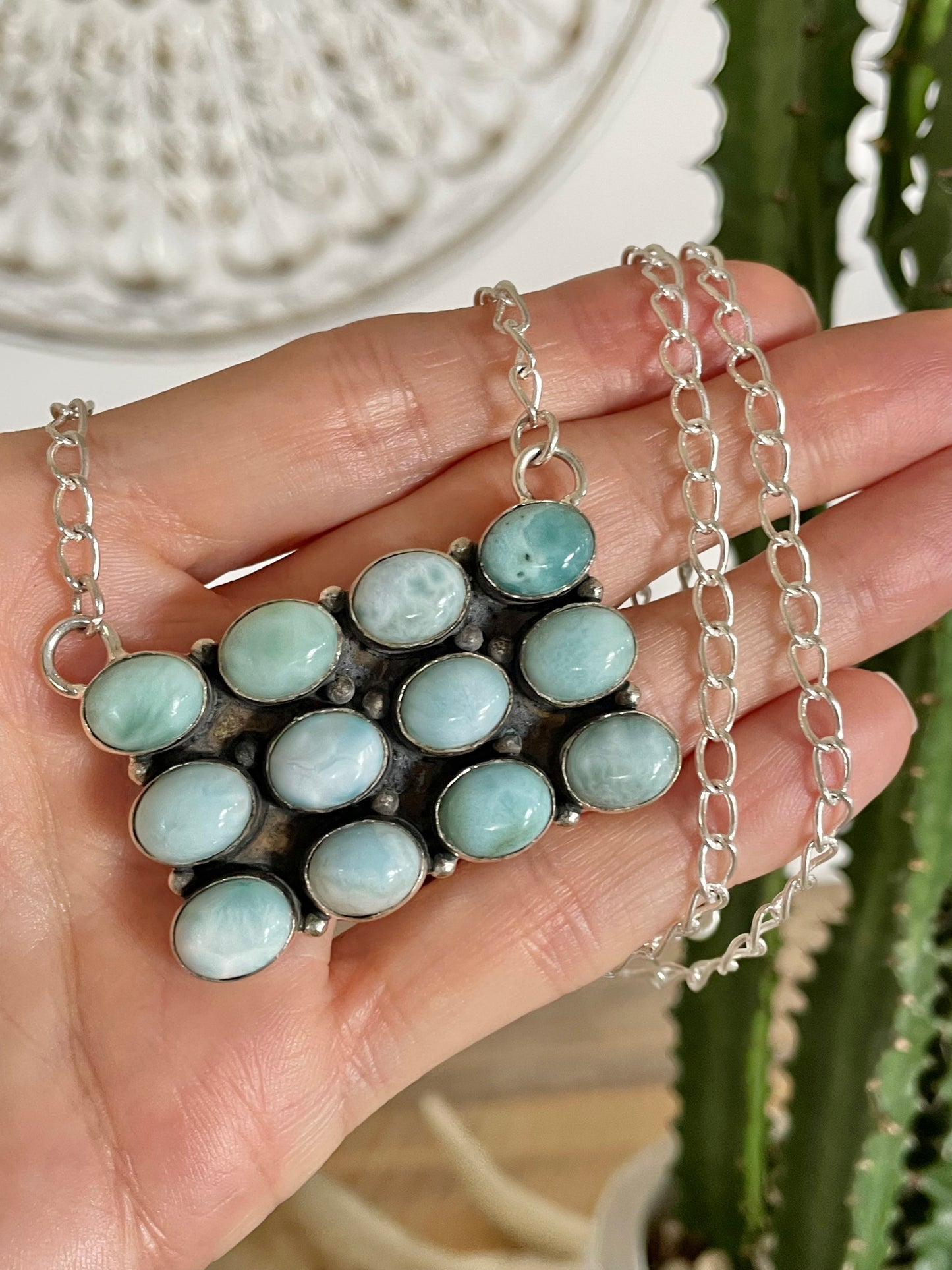 Larimar Necklace