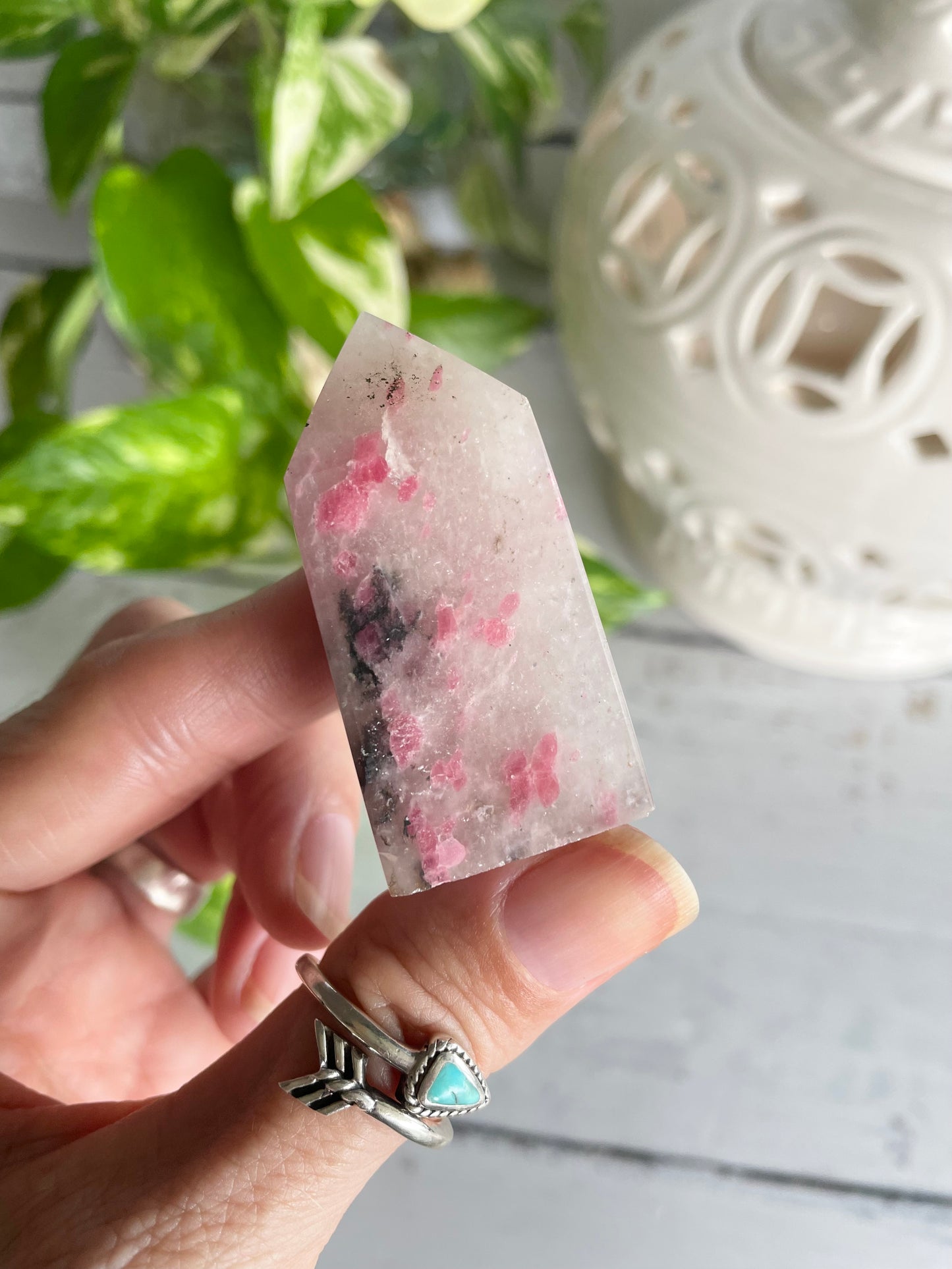 Rhodonite Obelisk