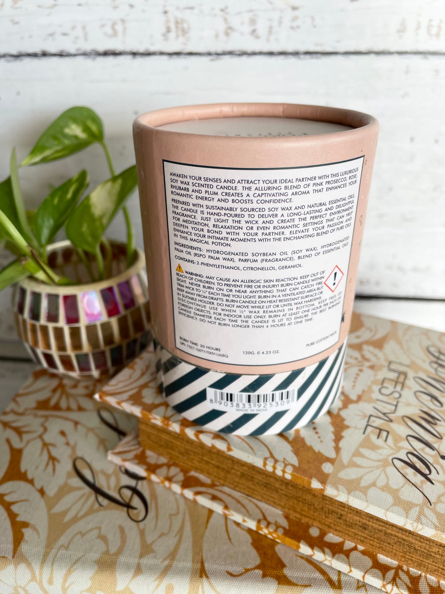 Pureworks Perfumery Soy Candle ~ Love Potion