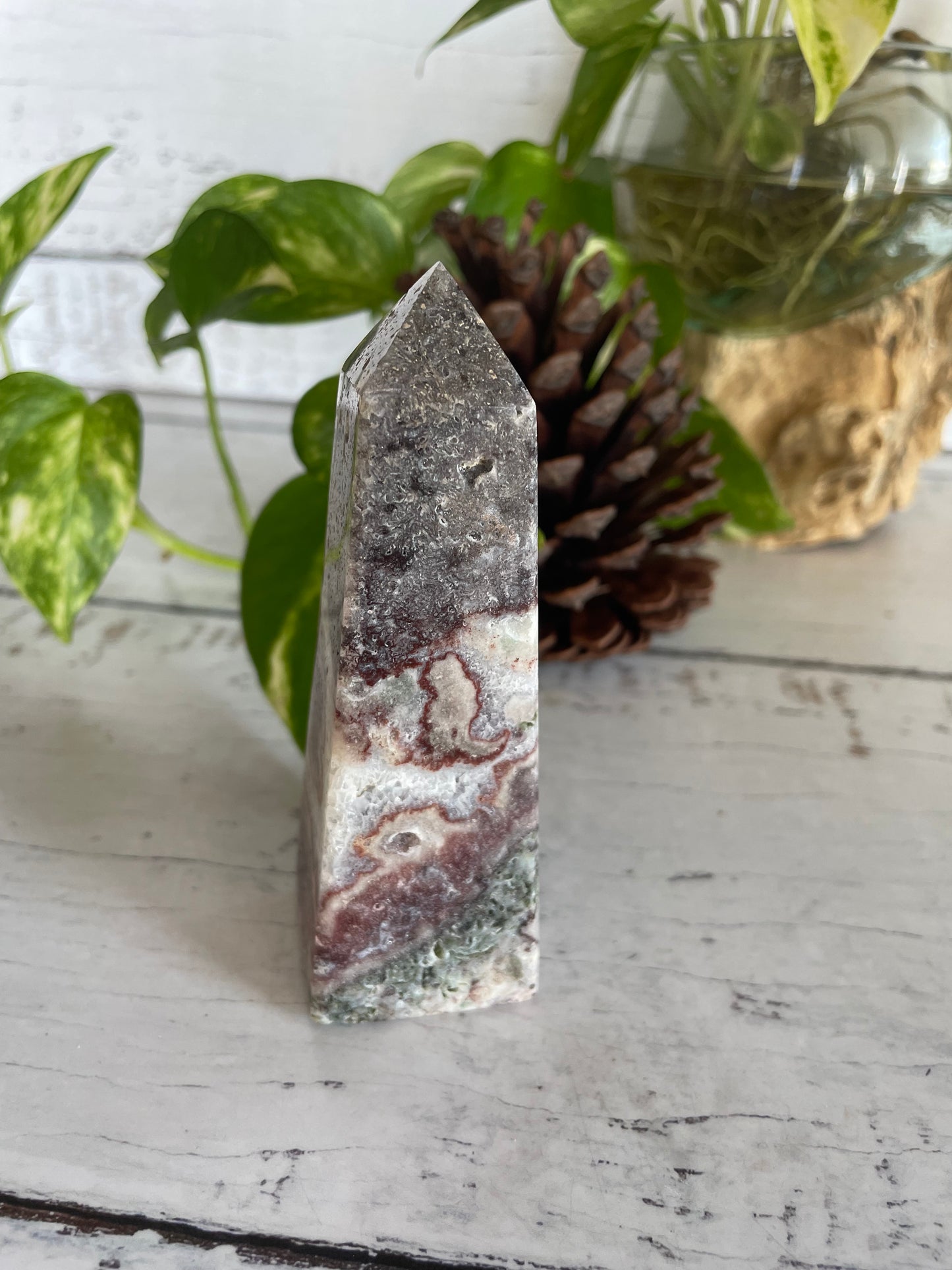 Pink Jasper Obelisk