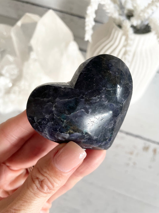 Iolite Heart