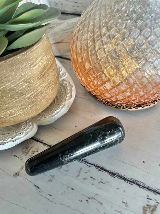 Black Tourmaline Healing/Massage Wand