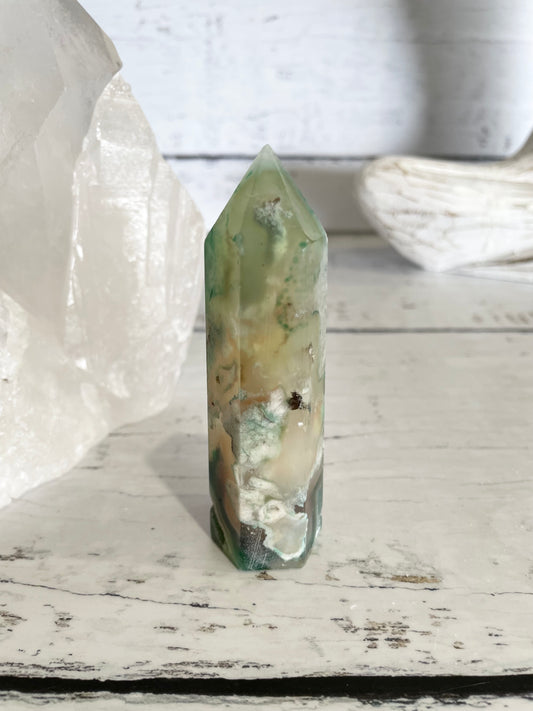 Green Flower Agate Generator