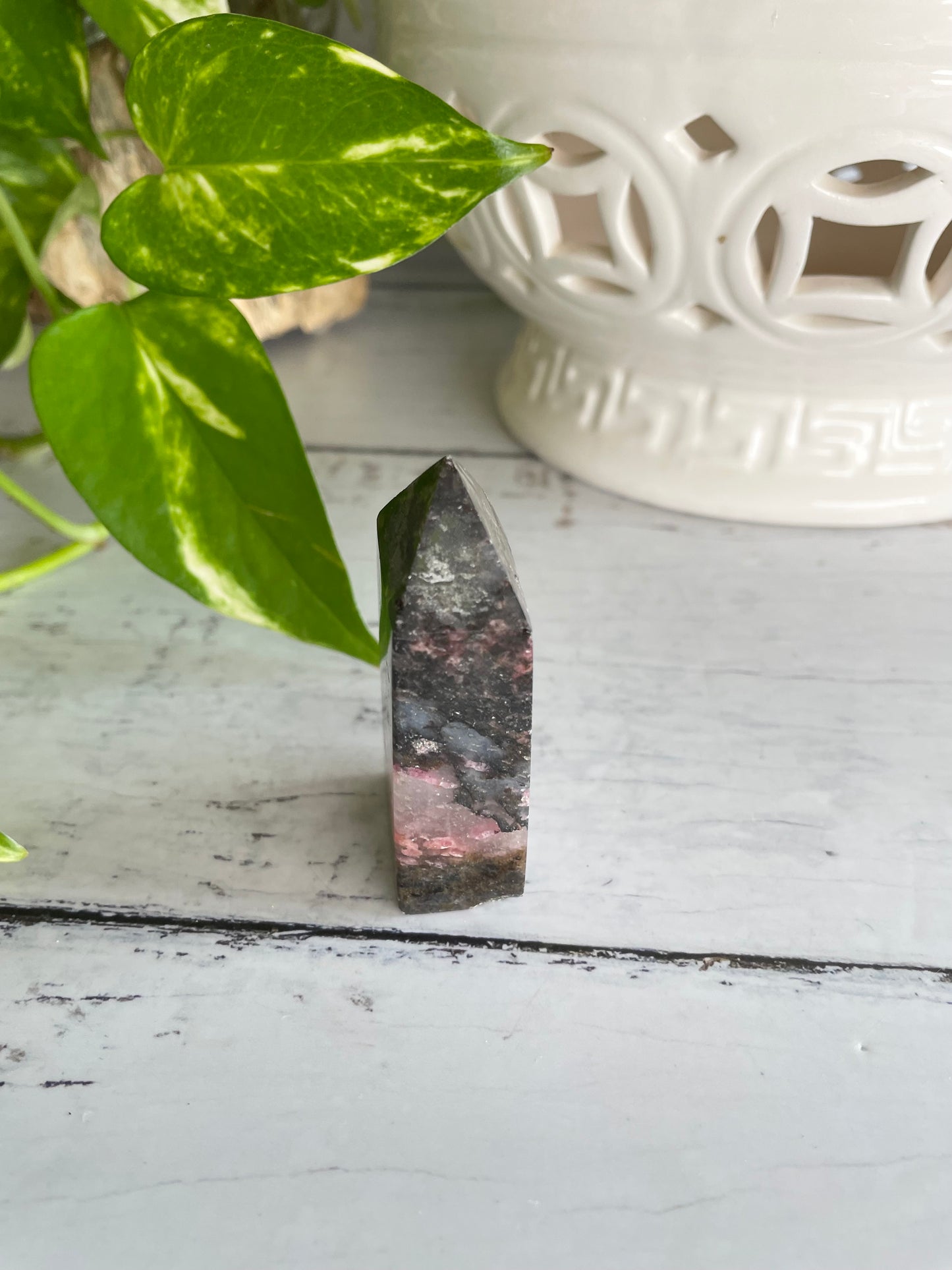 Rhodonite Obelisk