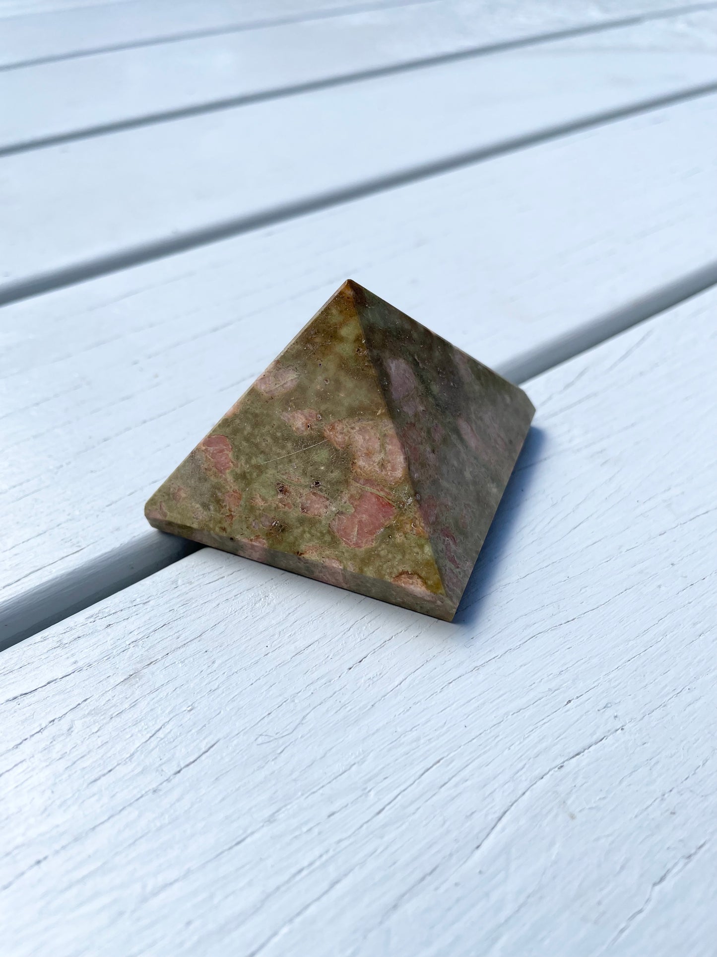 Unakite Pyramid