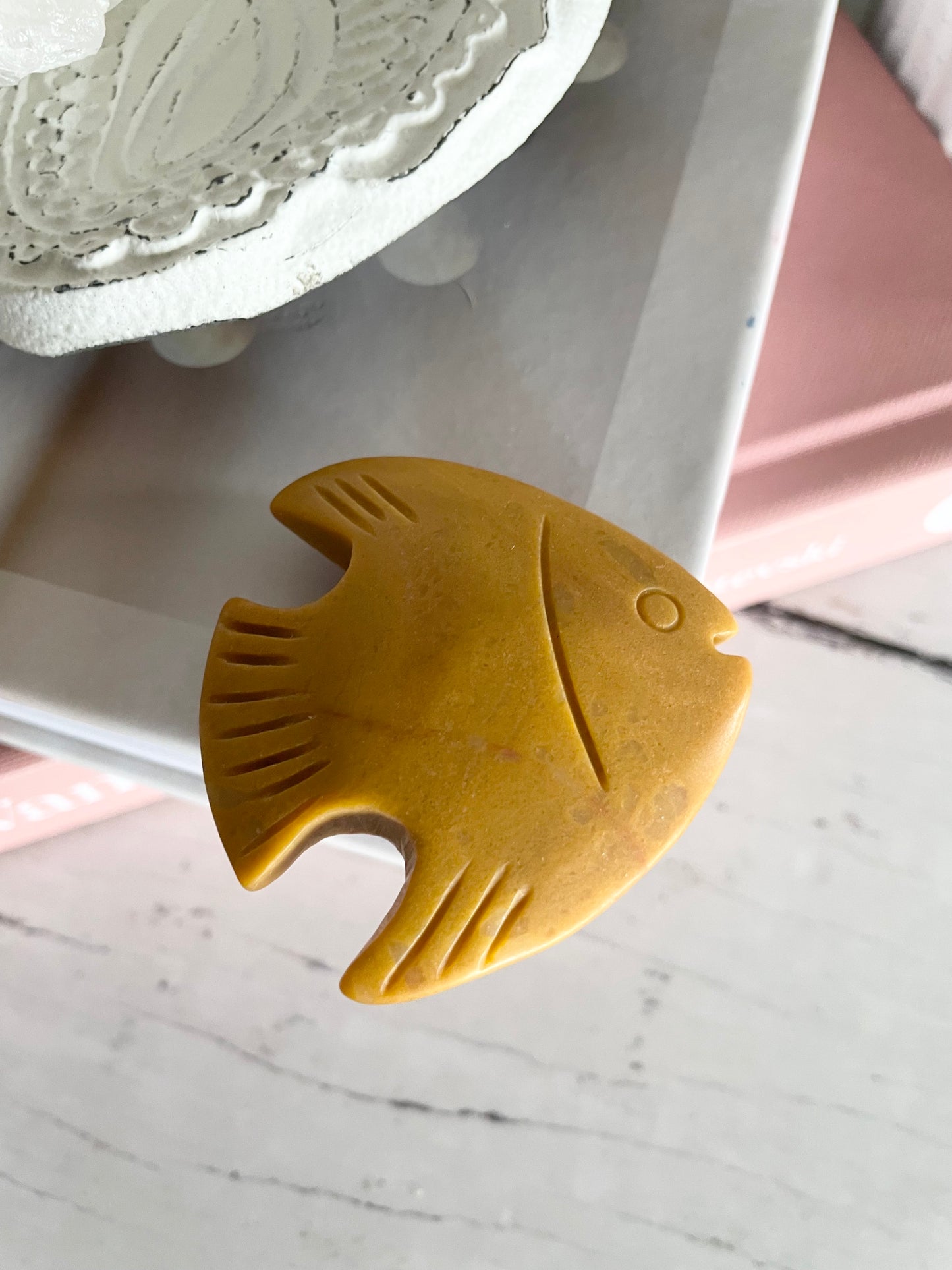 Angel Fish ~ Yellow Jasper