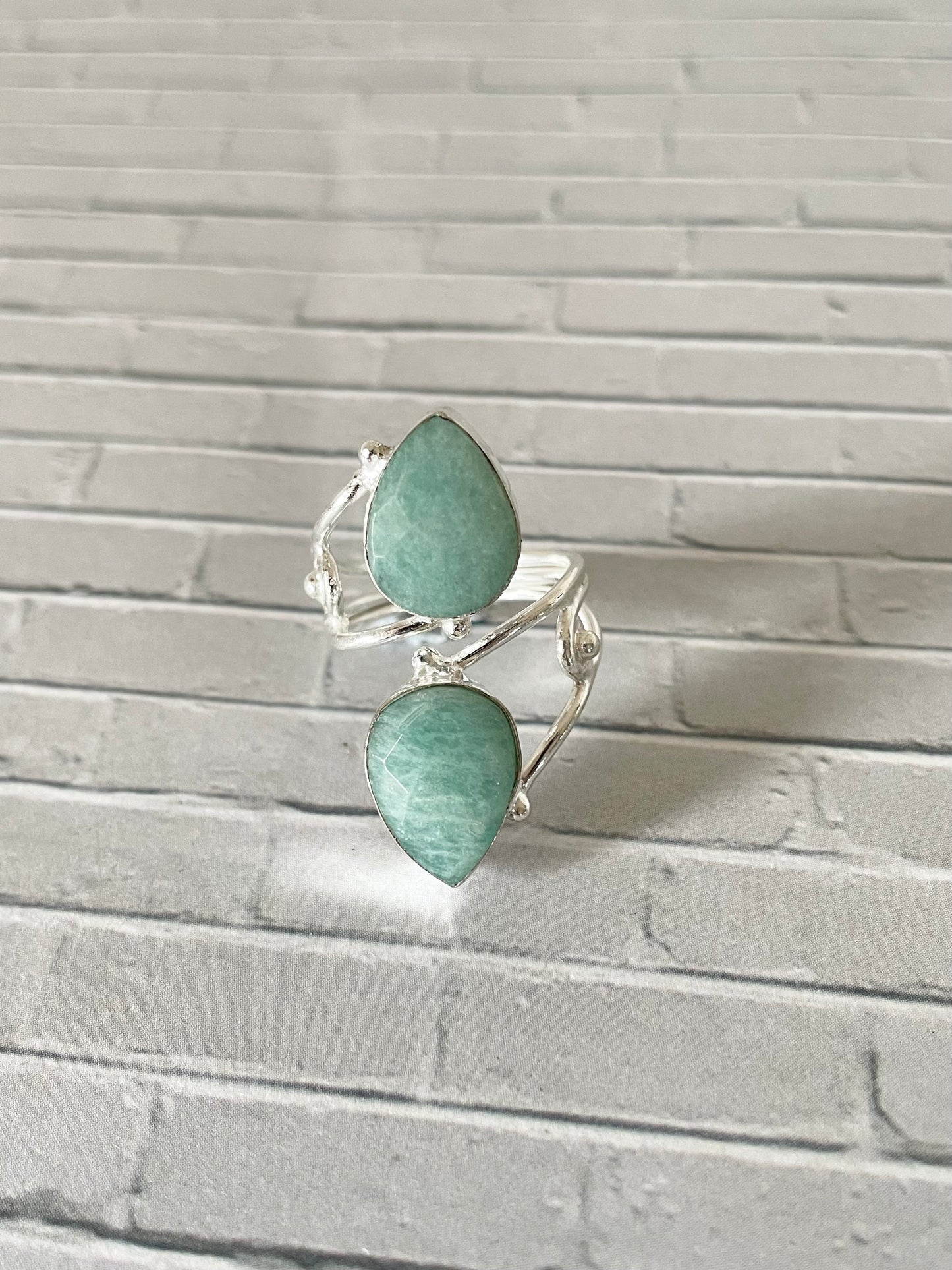 Amazonite Ring  ~ size 7.5