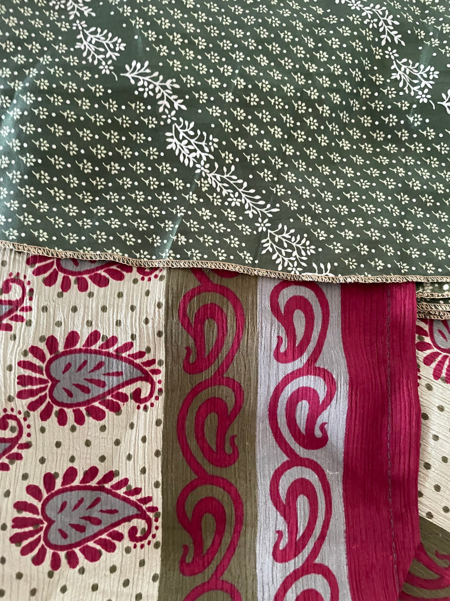 Upcycled Sari Skirt 10