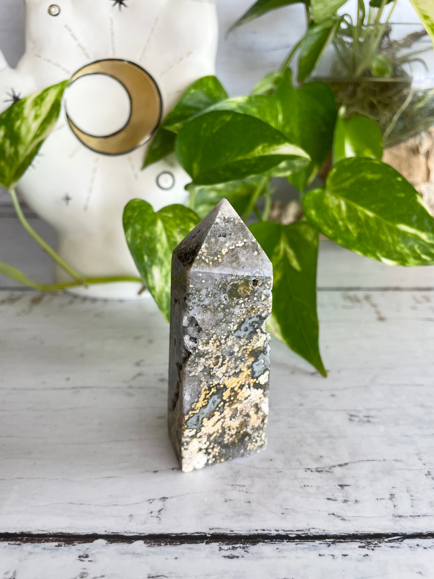 Ocean Jasper Obelisk