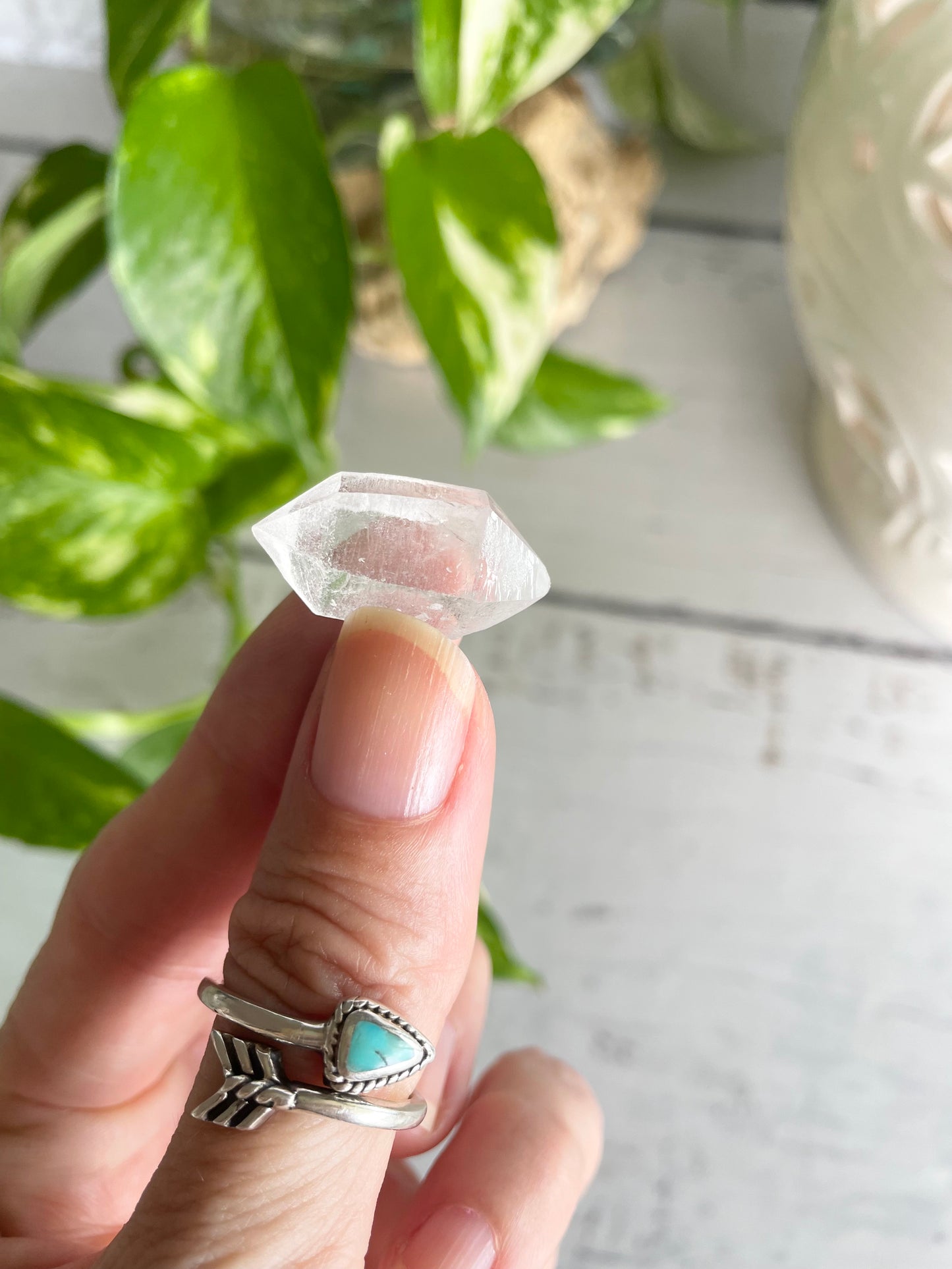 Intuitively Chosen ~Clear Quartz double point