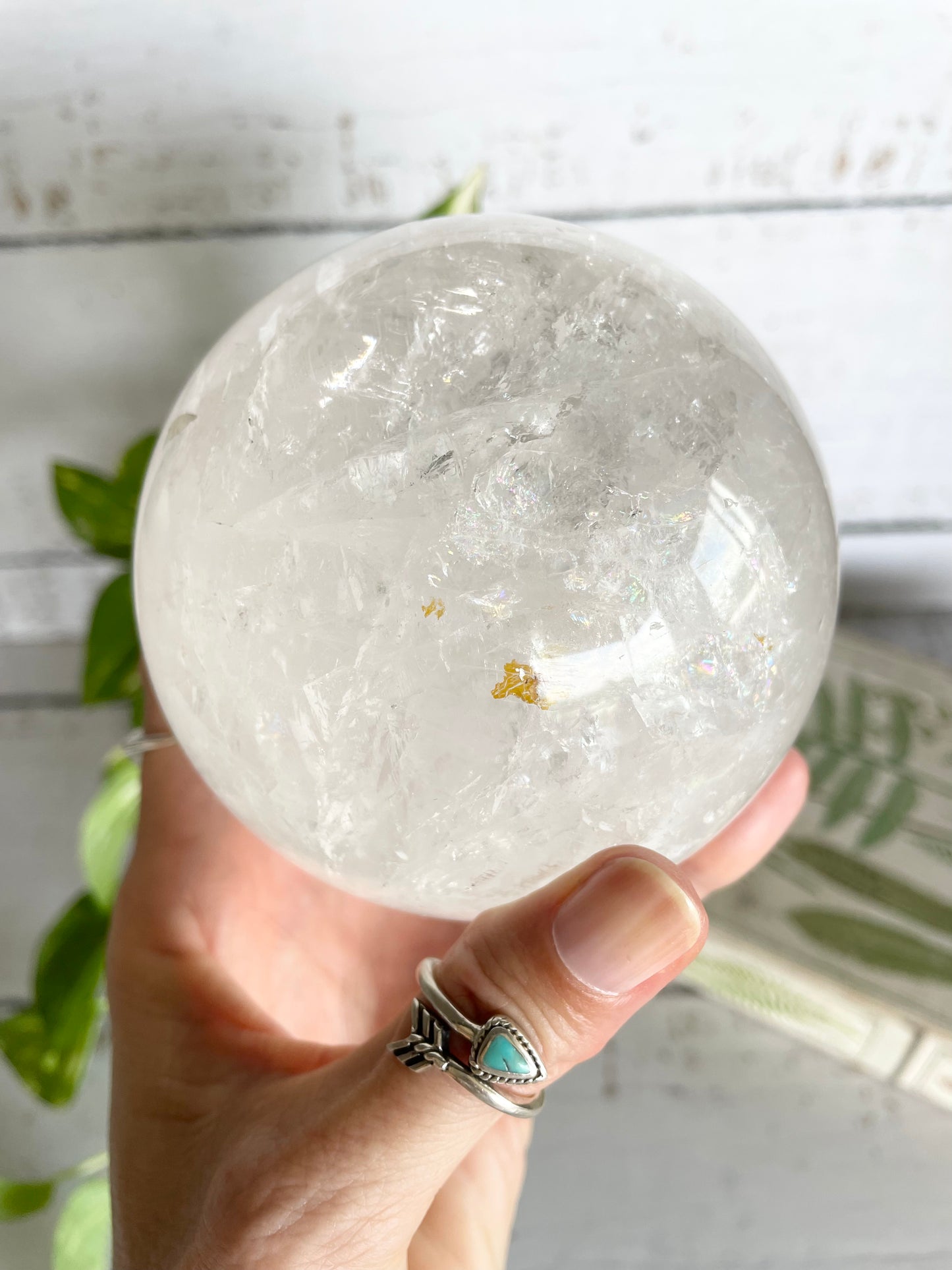 Clear Quartz Sphere 1.2kgs